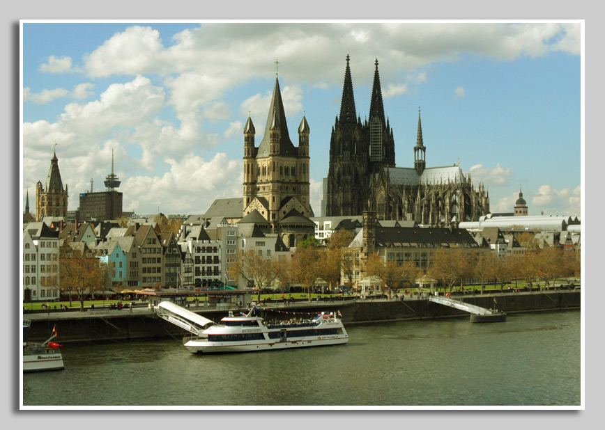 Köln, Dom und Groß St. Martin