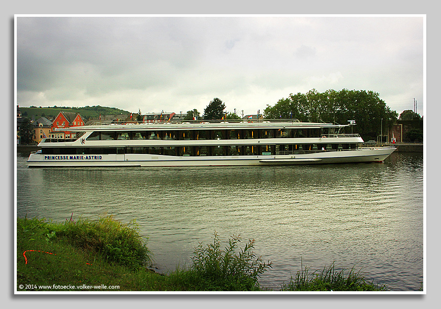Fahrgastschiff "Princesse Marie-Astrid" bei Wasserbillig