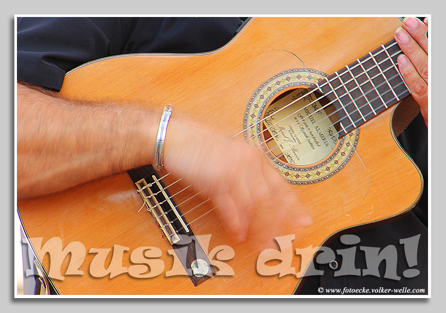 Spanische Gitarre - da ist Musik drin... 